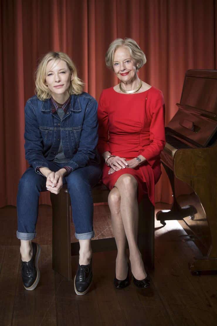 Cate Blanchett and Quentin Bryce