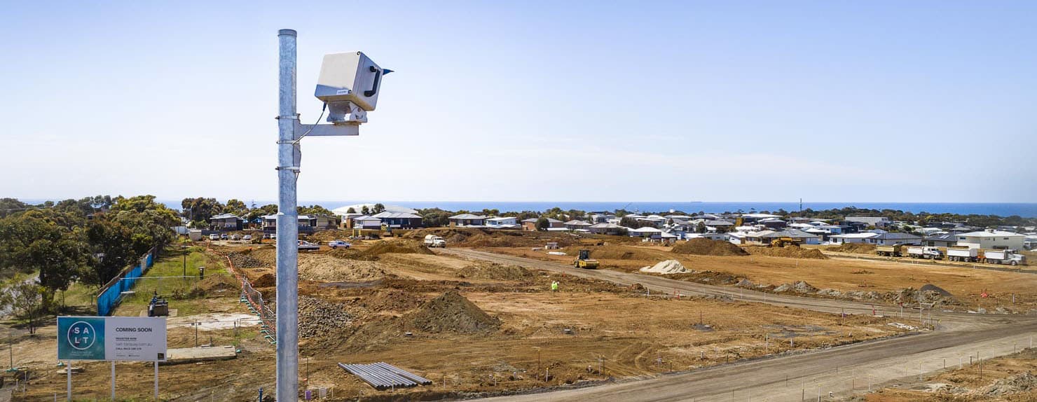 construction site time lapse camera