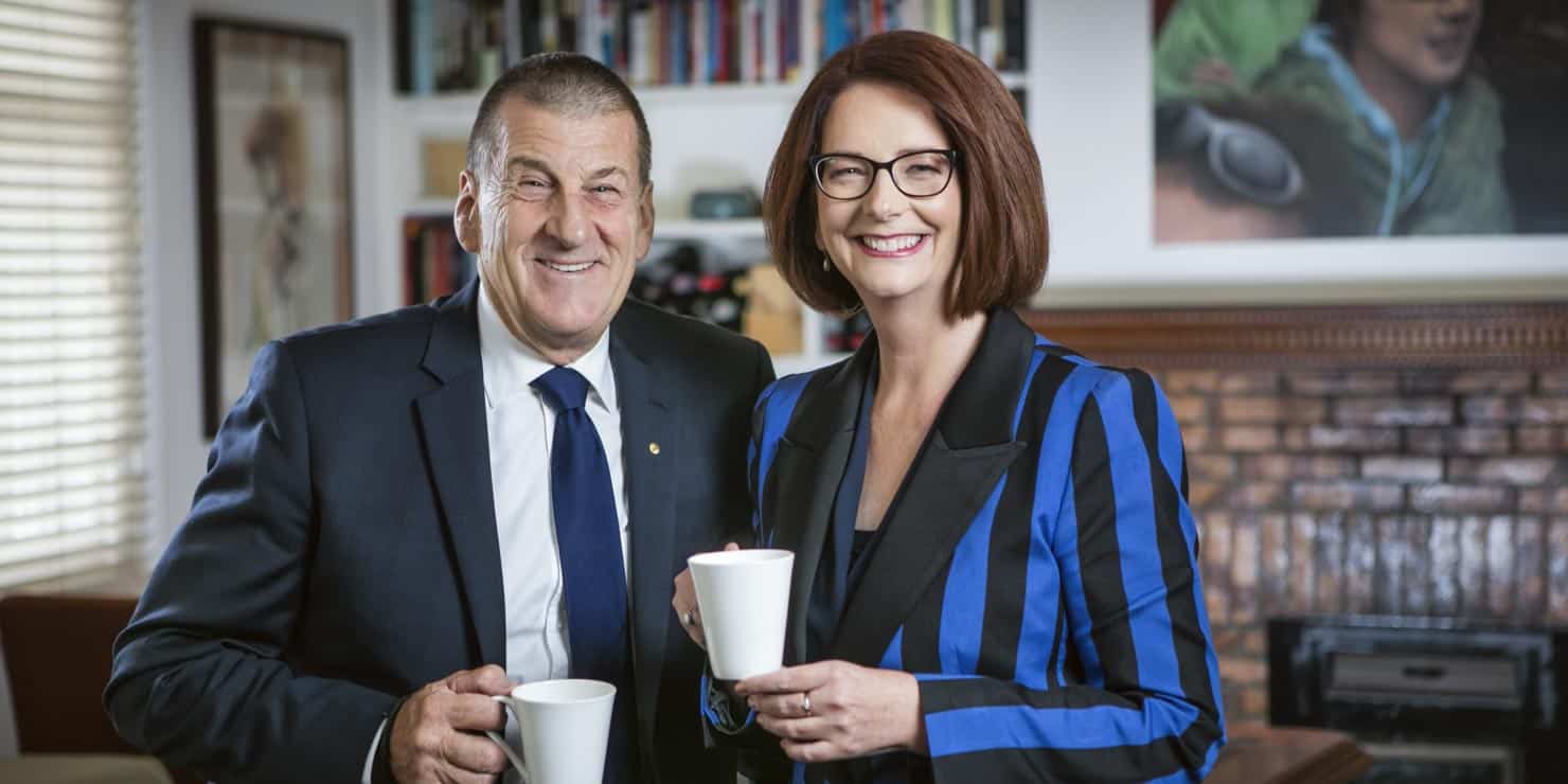 Jeff Kennet & Julia Gillard