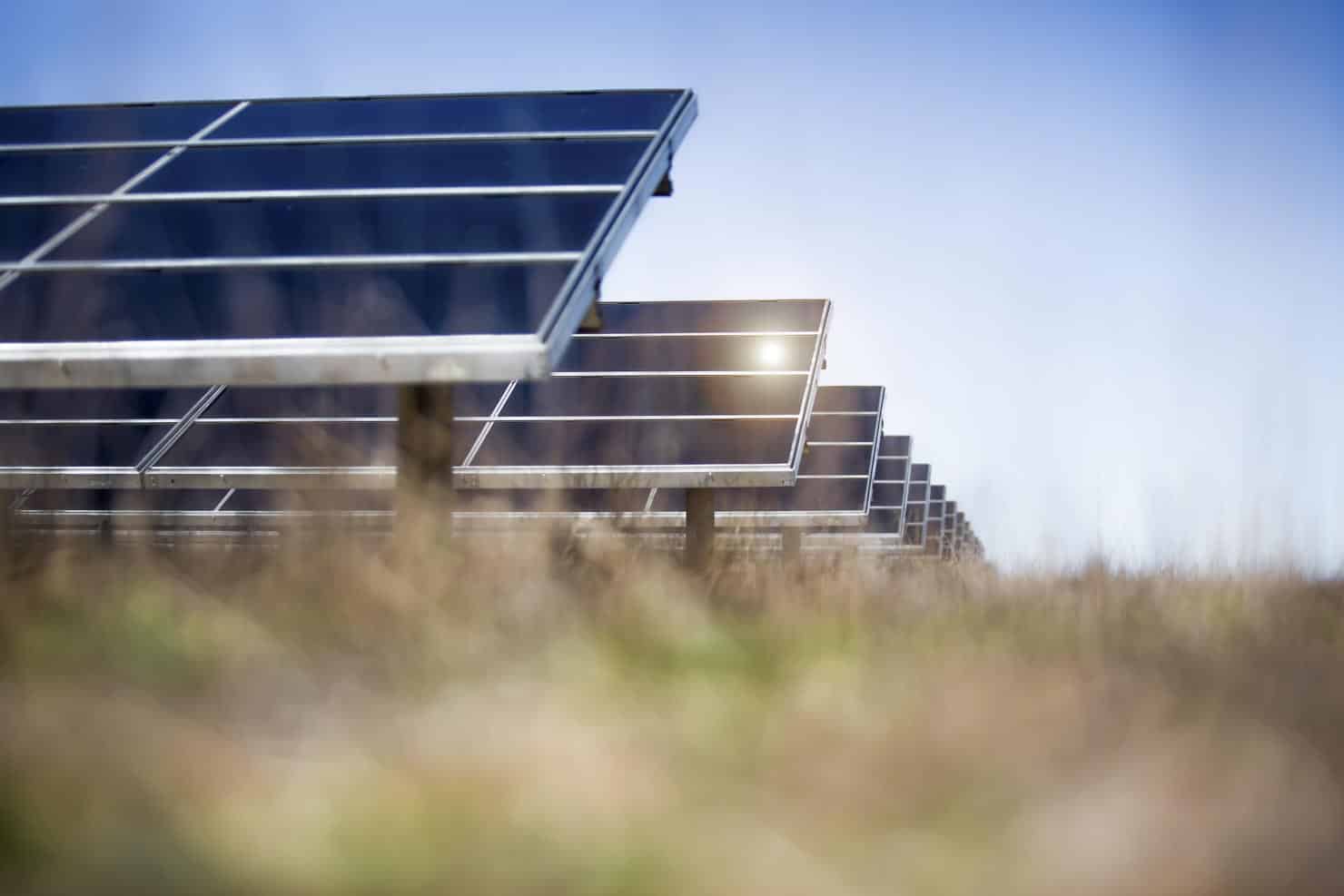 Greenough River Solar Farm near Geraldton WA