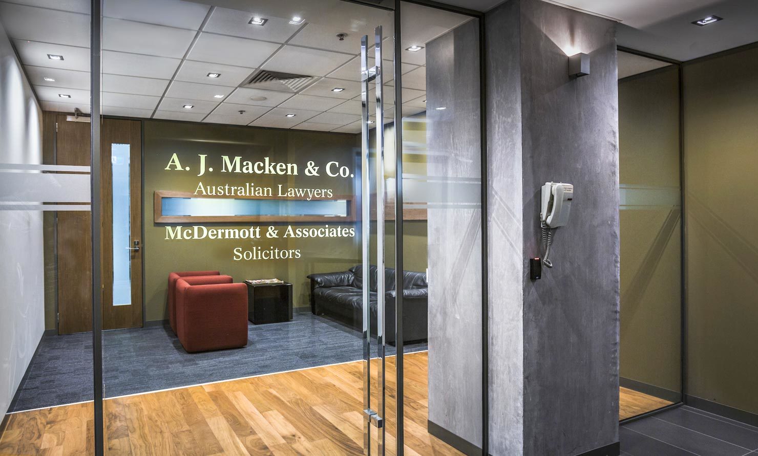 AJ Macken Co Lawyers Chambers in Melbourne